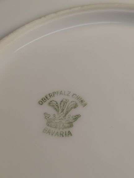Bavaria China 6 bowls & 9 plates & 4 berry bowls & 6 plates