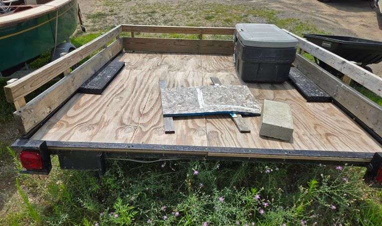 Wooden Trailer (BIN $500)