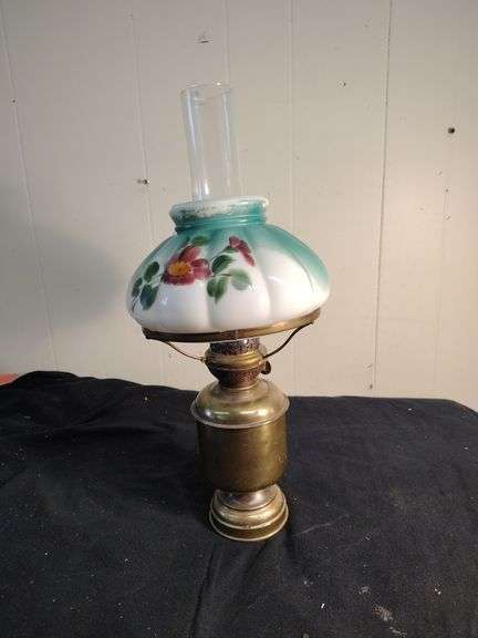 Antique oil lamp