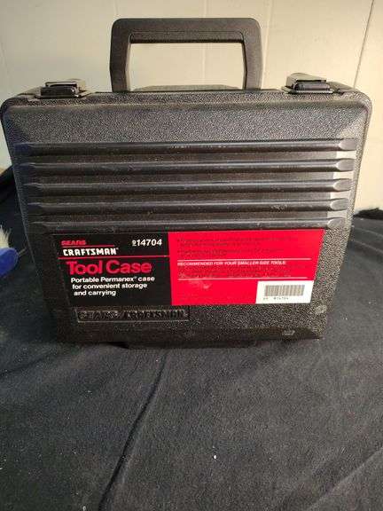 Tool Case with cordless drill