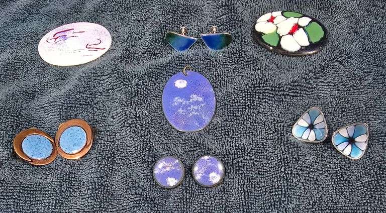 Pin & Earring Lot