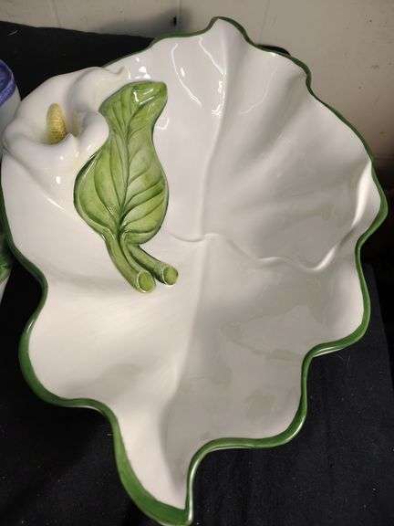 2 Vietri serving dishes made in Italy