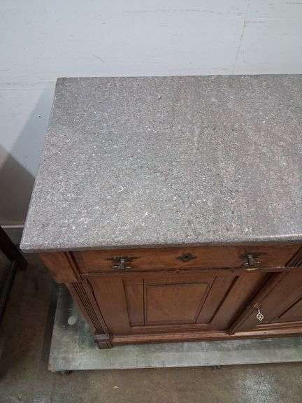 Locking Sideboard with shelving