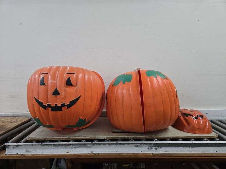 Jack-O-Lantern Light Post Covers & more