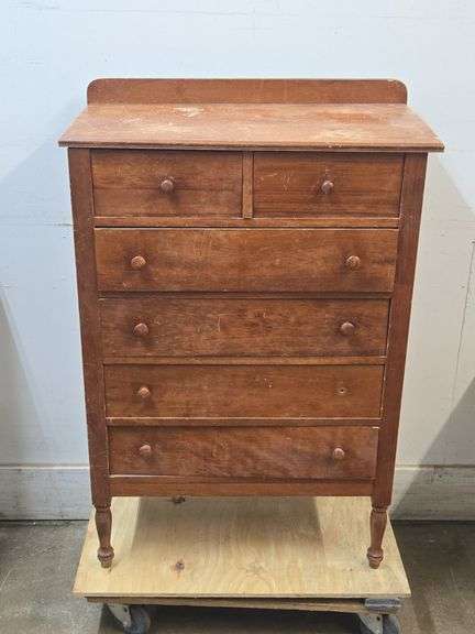 Vintage Wooden Dresser