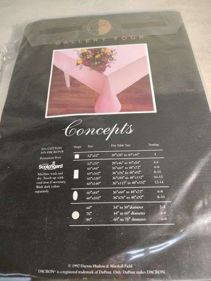 2 Table cloths new in package