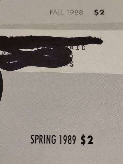 6 Magazines on photography 1984-1989