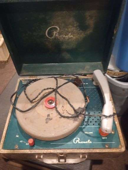 Vintage Phonola record player