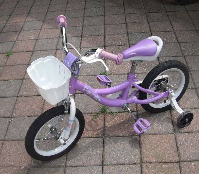 Cute Cycmoto Unicorn 14 w/ removable Training Wheels