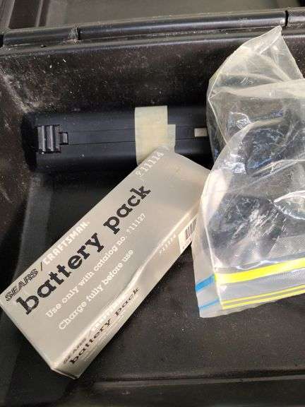 Tool Case with cordless drill