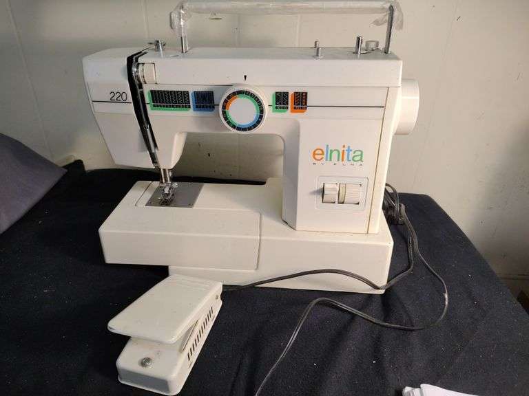 Elnita by Elna sewing machine tested and works