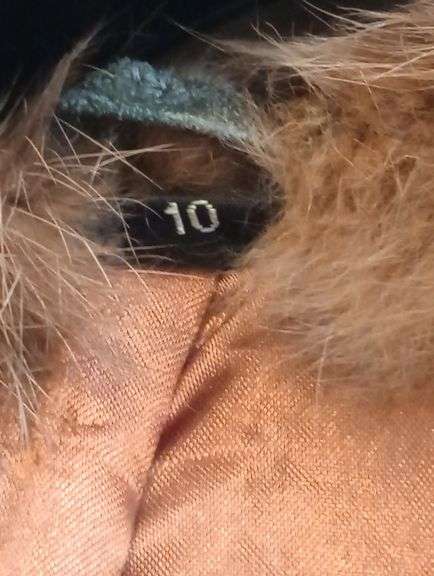 Vintage rabbit fur coat