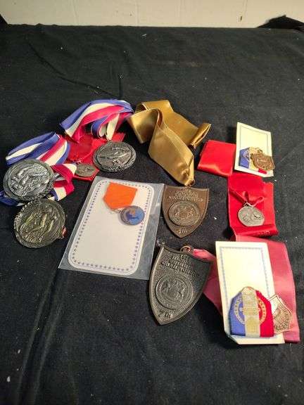 Swimming medals lots of them