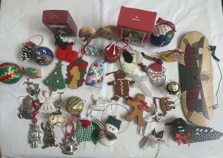 Lot of Christmas Ornaments