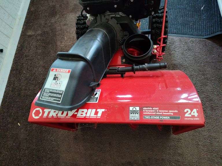 Troy Bilt snow blower