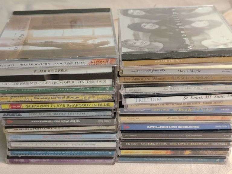 25 CD's variety