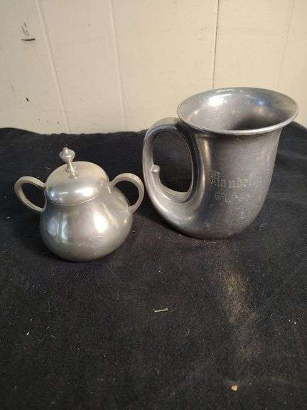 10 Pieces of pewter