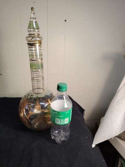 Mid Century modern & Decorative  glass decanters