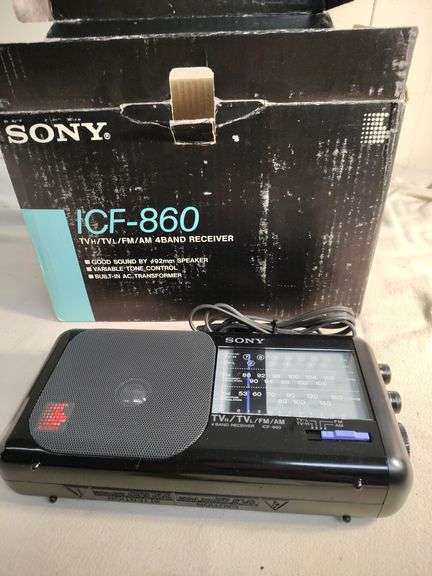 Sony ICF-860 4 band receiver