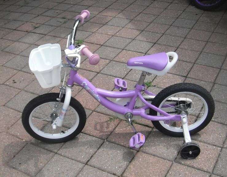 Cute Cycmoto Unicorn 14 w/ removable Training Wheels