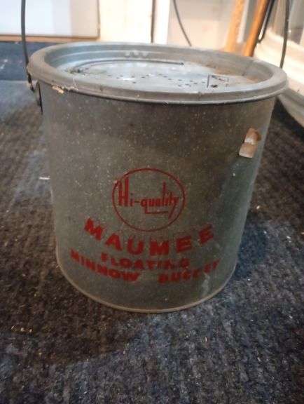 Hi-Quality Maumee floating minnow bucket