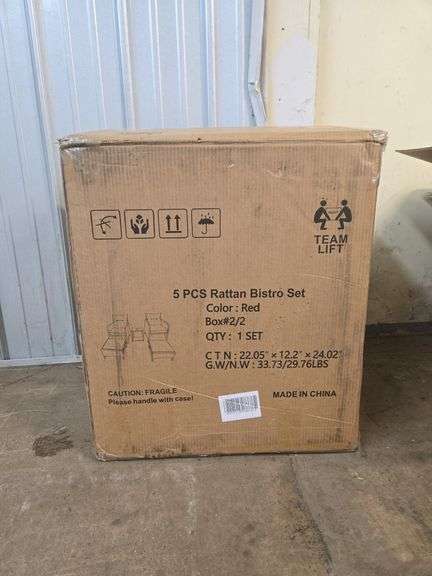 5 pc. Outdoor Patio Furniture Set NIB