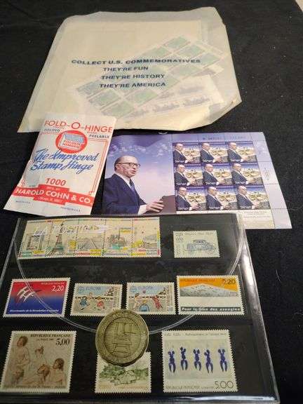Stamps for stamp books