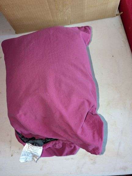 Two Travel Road Pillows in Bags