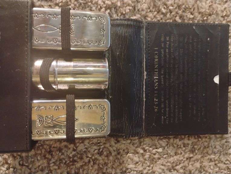 portable communion set? maybe to take to exorcist?