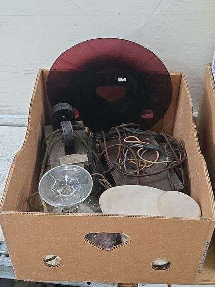 Large Box of Misc. Vintage Dishes & more. 11B