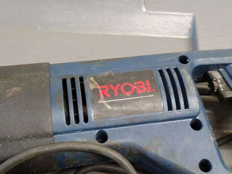 Ryobi saws all in case & blades