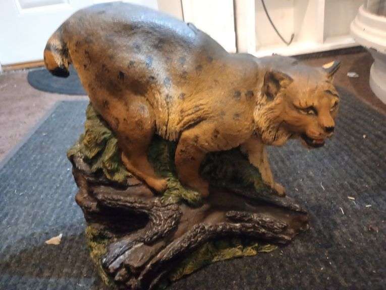 Bobcat candle