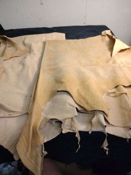 Raw leather