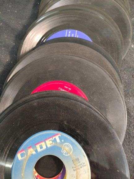 Variety of 45 records