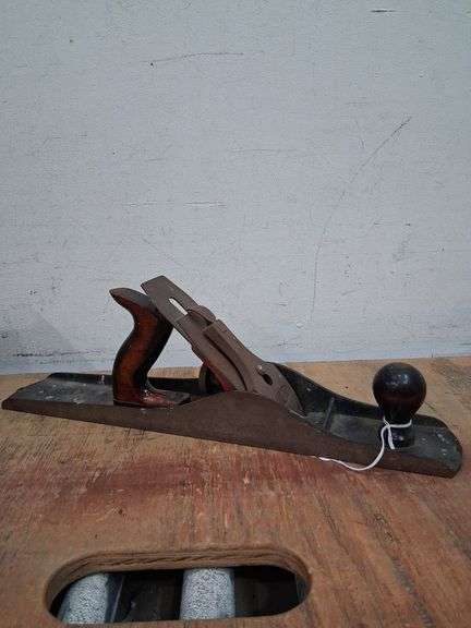 Vintage Dunlap 18 in wood plane. 1d