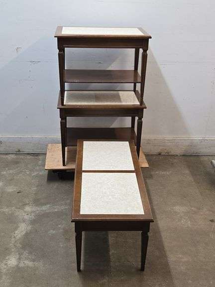 Set of 3 Matching End / Coffee Tables