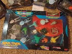 micro machines star trek toys lot