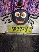 "Spooky" Halloween yard decor