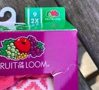 Ladies Fruit of the Loom underwear NIB