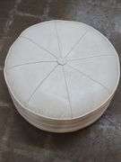 MCM Vinyl Ottoman