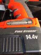 Black& Decker Fire Storm drill in case