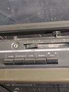Emerson AM/FM radio dual cassette recorder tested and works