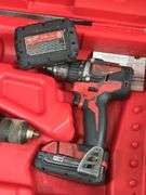 Milwaukee Cordless Tools with Hard Case. 5E
