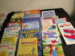 Children's books see pictures for titles and authors