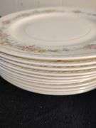 Homer Laughlin China 11 dinner plates, 9 small. plates & 9 bowls