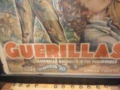 Vintage Guerillas movie poster 18"×22"
