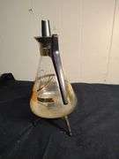 Vintage Crafe on burner Inland glass
