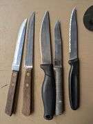 Twelve (12) Kitchen Knives and Cheese Slicer