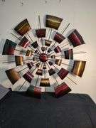 Metal wall decor