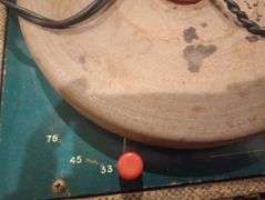 Vintage Phonola record player